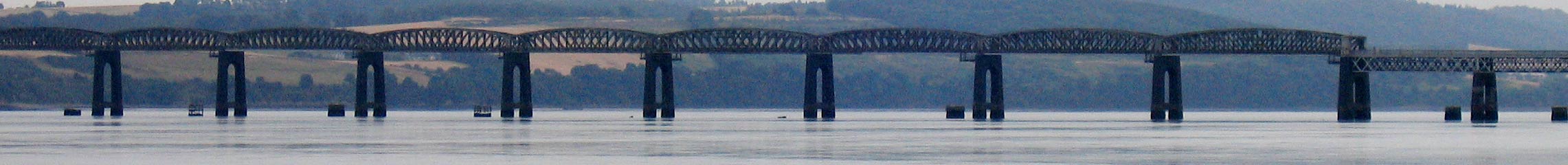 Close up of Tay bridge