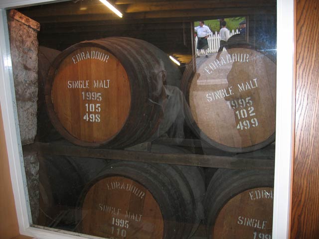 Edradour casks dated 1995, probably ready for bottling