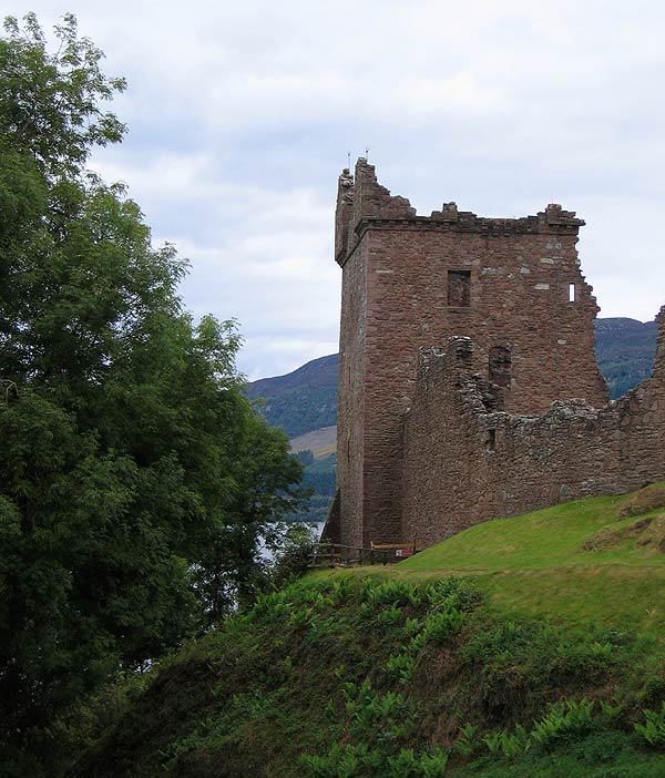 Grant Tower, from outside the castle